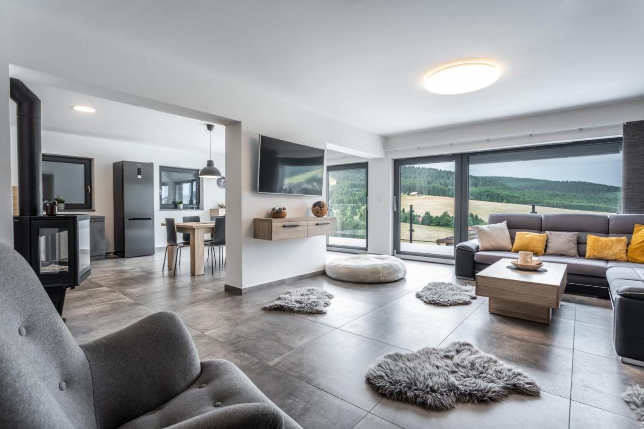 Apartman Sonnenberg - Klinovec Loučná pod Klínovcem Buitenkant foto