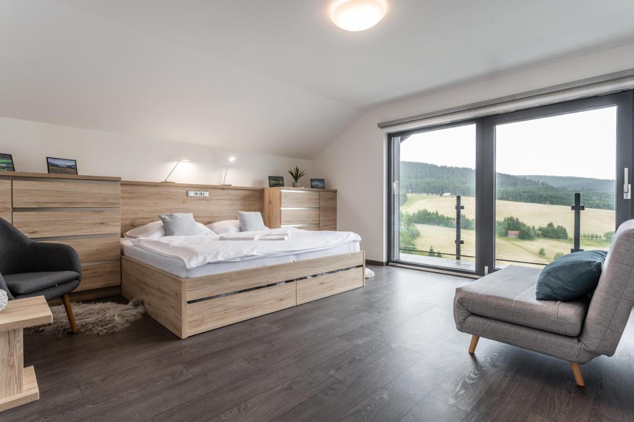 Apartman Sonnenberg - Klinovec Appartement Loučná pod Klínovcem Buitenkant foto